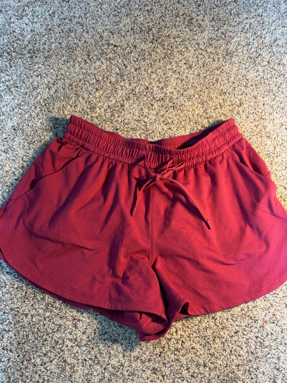 Lululemon Burgundy Women's Pull-On Lounge Shorts size XS